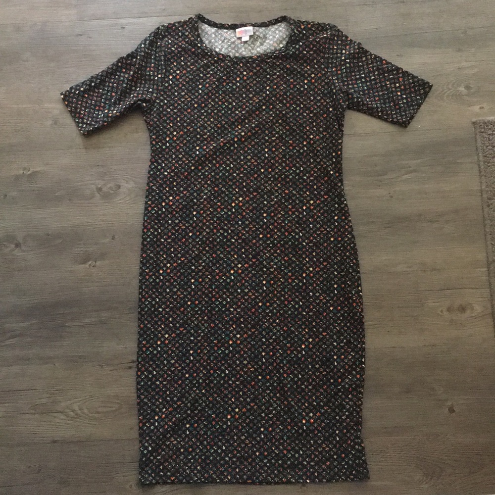 Form fitting dress!